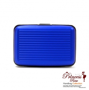 Sleek Durable Aluminum Card Holder/ Wallet with Rigid Surface.